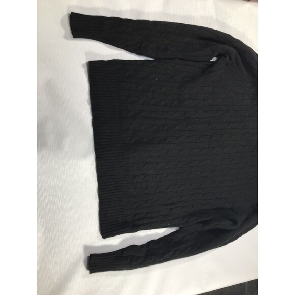 J Crew 1/4 Zip Sweater Wool Angora Rabbit Hair Blend Womens Size Large - Picture 2 of 8